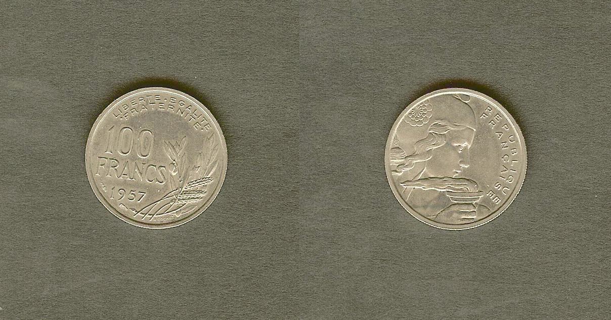 100 francs Cochet 1957 AU+/Unc